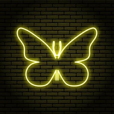 Нічний світильник Neon Amazing - Butterfly