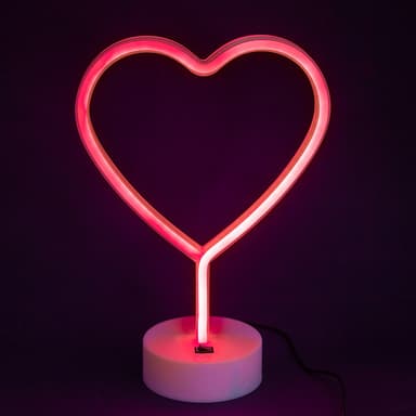 Нічний світильник Neon Lamp series - Heart Red