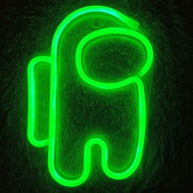 Нічний світильник Neon Amazing - Among Us Green